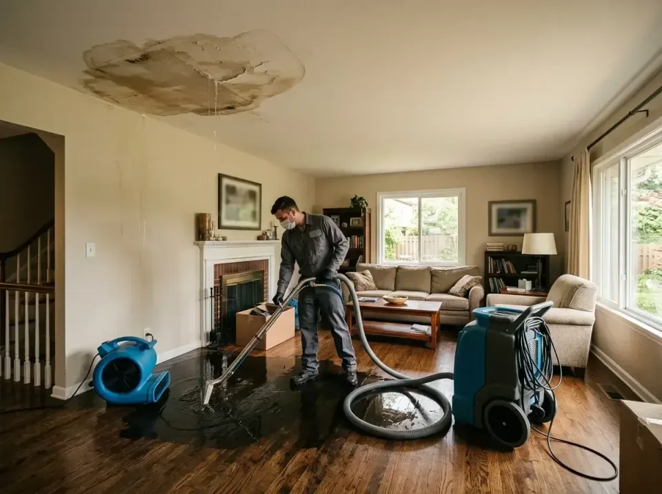 attic-pipe-burst-ceiling-drip-008 — frequently asked questions, Water Damage Restoration & Carpet Care in Camden, TN